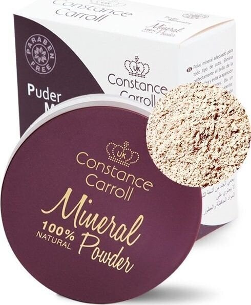 Mineraalipuuteri Constance Carroll 01 Light Beige, 12 g hinta ja tiedot | Meikkivoiteet ja puuterit | hobbyhall.fi