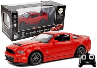 Lean toys RC auto Ford Shelby GT500 Red 7,5 km/h 2,4 G hinta ja tiedot | Lean Toys Lapset | hobbyhall.fi