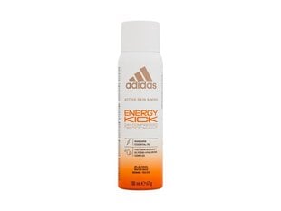 Adidas Energy Kick 24 h - Spray deodorantti, 100 ml hinta ja tiedot | Deodorantit | hobbyhall.fi