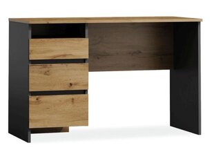 Kirjoituspöytä Signal Meble B-005, ruskea / harmaa. hinta ja tiedot | Tietokonepöydät ja työpöydät | hobbyhall.fi