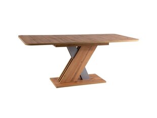 Pöytä Signal Meble Exel, ruskea hinta ja tiedot | Ruokapöydät | hobbyhall.fi