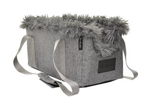 Lemmikkipesä Amibelle Locky, harmaa, 44 x 27 x 22 cm hinta ja tiedot | Koiran matkatarvikkeet | hobbyhall.fi