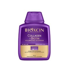 Volyymia lisäävä shampoo Bioxsine Collagen & Biotin 300 ml hinta ja tiedot | Shampoot | hobbyhall.fi