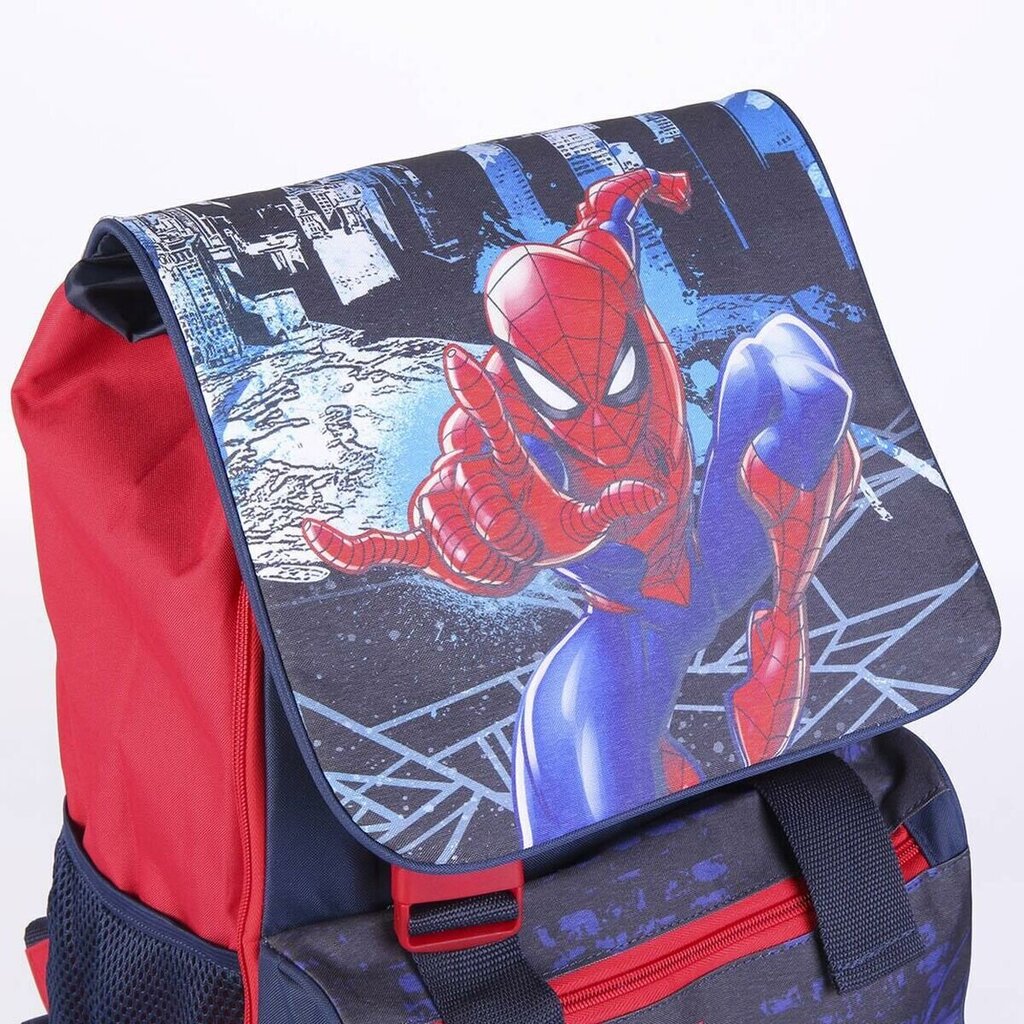 Spiderman, punaisen värinen olkalaukku hinta ja tiedot | Koulureput ja -laukut | hobbyhall.fi