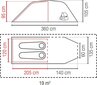 Coleman Cortes 2 - teltta. Väri : siniharmaan värinen hinta ja tiedot | Teltat | hobbyhall.fi