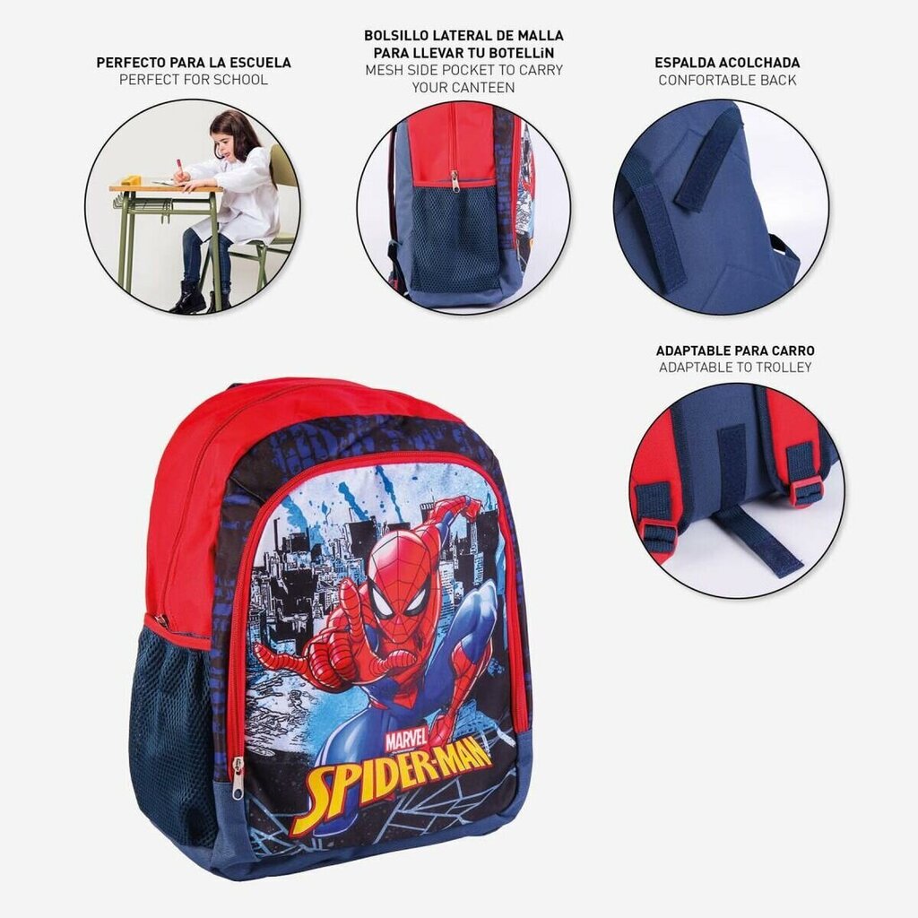 Disney Spiderman reppu 41cm hinta ja tiedot | Koulureput ja -laukut | hobbyhall.fi