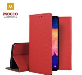 Mocco Smart Magnet Book Case For Samsung Galaxy S23 Ultra Red hinta ja tiedot | Puhelimen kuoret ja kotelot | hobbyhall.fi