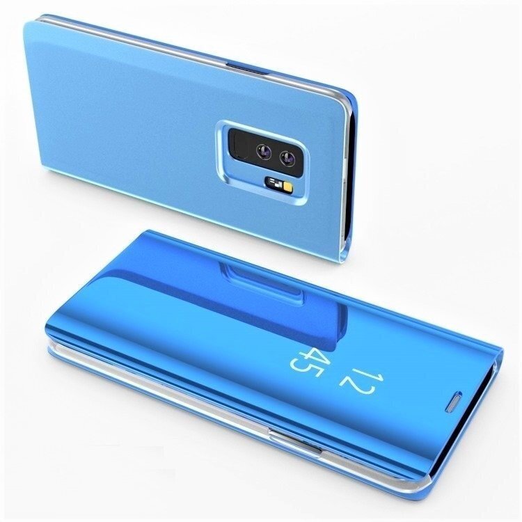 Mocco Clear View Cover Case For Samsung Galaxy S23 Blue hinta ja tiedot | Puhelimen kuoret ja kotelot | hobbyhall.fi