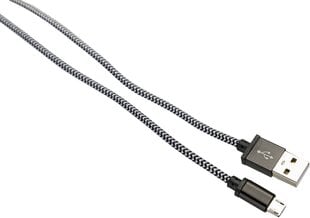 Platinet USB-kaapeli - microUSB 2m, musta hinta ja tiedot | Kaapelit ja adapterit | hobbyhall.fi