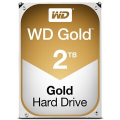 Western Digital Gold 3,5" 2000 GB Serial ATA III kiintolevy hinta ja tiedot | AMD Tietokoneen komponentit | hobbyhall.fi