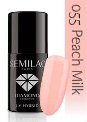 Hybridikynsilakka Semilac 055 Peach Milk, 7 ml hinta ja tiedot | Kynsilakat ja kynsienhoitotuotteet | hobbyhall.fi