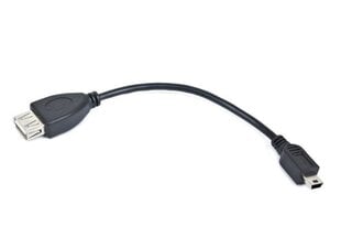 Gembird USB MINI BM -> AF USB 2.0 OTG, 15cm hinta ja tiedot | Kaapelit ja adapterit | hobbyhall.fi