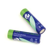 Gembird AA 2600 mAh ladattavat akut, 2 kpl hinta ja tiedot | Paristot | hobbyhall.fi