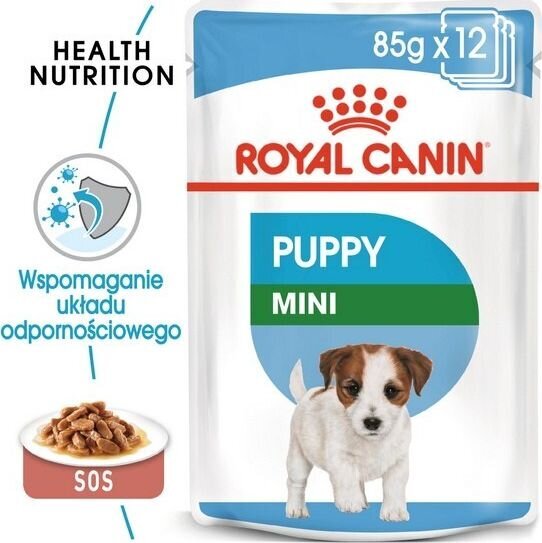 Täysravinto Royal Canin Mini Puppy, 85 g hinta 