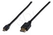 Kaapeli ASSMANN Micro HDMI Highspeed Ethernet hinta ja tiedot | Kaapelit ja adapterit | hobbyhall.fi