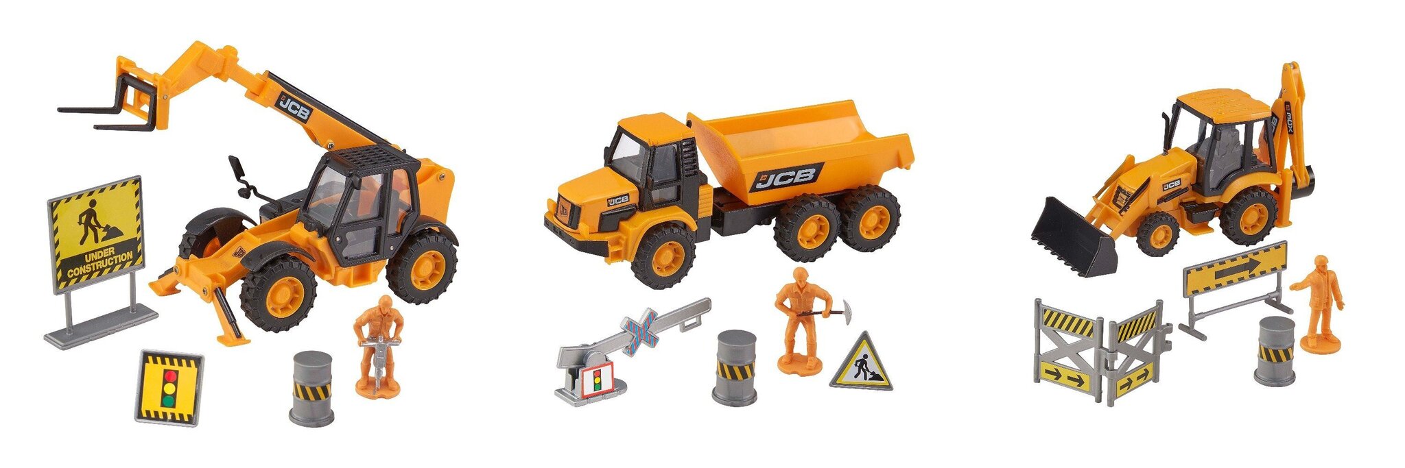 Rakennuskone JCB, 12,5 cm hinta ja tiedot | Poikien lelut | hobbyhall.fi