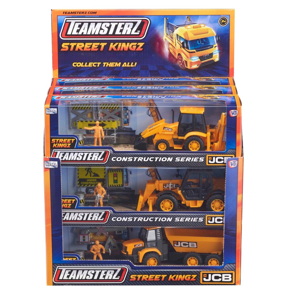 Rakennuskone JCB, 12,5 cm hinta ja tiedot | Poikien lelut | hobbyhall.fi