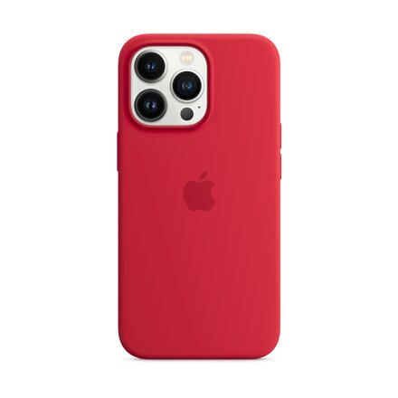 Apple Silicone Case MagSafe MM2L3ZM/A (PRODUCT)RED hinta ja tiedot | Puhelimen kuoret ja kotelot | hobbyhall.fi