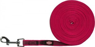 Trixie Tracking jälkiliina, kumi, S-M, 5 m/15 mm, vaaleanpunainen hinta ja tiedot | Koiran talutushihnat | hobbyhall.fi