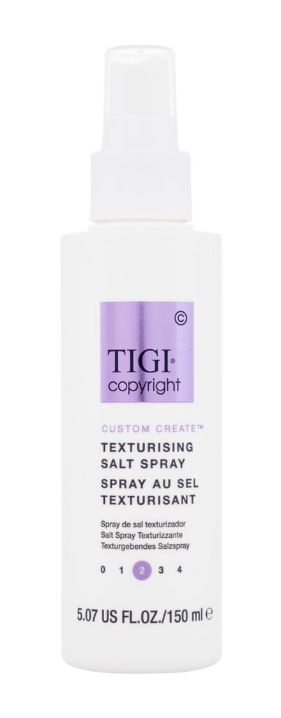 Teksturoiva suolasuihke TIGI COPYRIGHT texturising salt spray 150ml hinta ja tiedot | Kampaamotuotteet | hobbyhall.fi