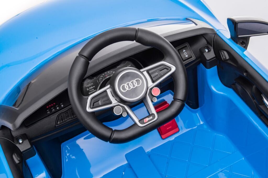 Audi R8 A300, sähköauto lapsille, sininen hinta ja tiedot | Lasten sähköautot | hobbyhall.fi