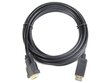 Kaapeli DISPLAYPORT M -> DVI-D (24 + 1) 1M hinta ja tiedot | Kaapelit ja adapterit | hobbyhall.fi