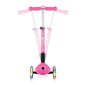 Kolmipyöräinen potkulauta Globber Junior Foldable Fantasy Lights, vaaleanpunainen, 433-110 hinta ja tiedot | Potkulaudat | hobbyhall.fi