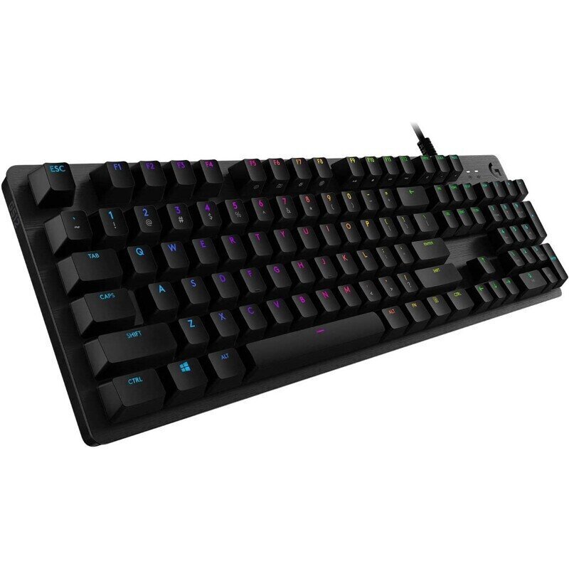 Näppäimistö Logitech G512 Tactile Carbon RGB hinta ja tiedot | Näppäimistöt | hobbyhall.fi