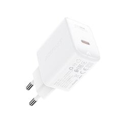 Acefast charger GaN USB Type C 30W, PD, QC 3.0, AFC, FCP white (A21 white) hinta ja tiedot | Acefast Puhelimet, älylaitteet ja kamerat | hobbyhall.fi