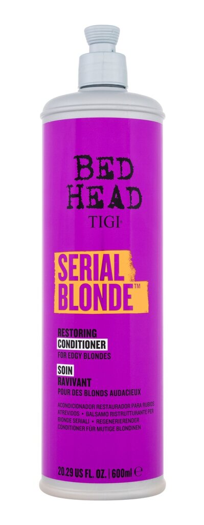 Elvyttävä hoitoaine vaaleille hiuksille Tigi Bed Head Serial Blonde 600 ml hinta ja tiedot | Hoitoaineet | hobbyhall.fi