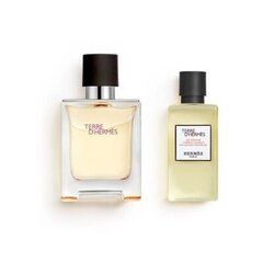 Setti Hermes Terre D'Hermes miehille: Tuoksu EDT 50 ml + suihkugeeli 40 ml hinta ja tiedot | Miesten hajuvedet | hobbyhall.fi