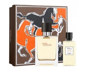 Setti Hermes Terre D'Hermes miehille: Tuoksu EDT 50 ml + suihkugeeli 40 ml hinta ja tiedot | Miesten hajuvedet | hobbyhall.fi