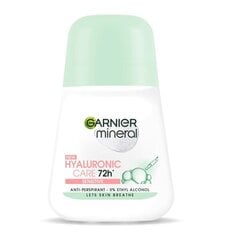 Spraydeodorantti Garnier Mineral Hyaluronic Care 72H Sensitive 50 ml hinta ja tiedot | Deodorantit | hobbyhall.fi