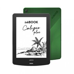 E-kirjan lukulaite inkBOOK Calypso Plus, vihreä hinta ja tiedot | E-kirjojen lukulaitteet | hobbyhall.fi