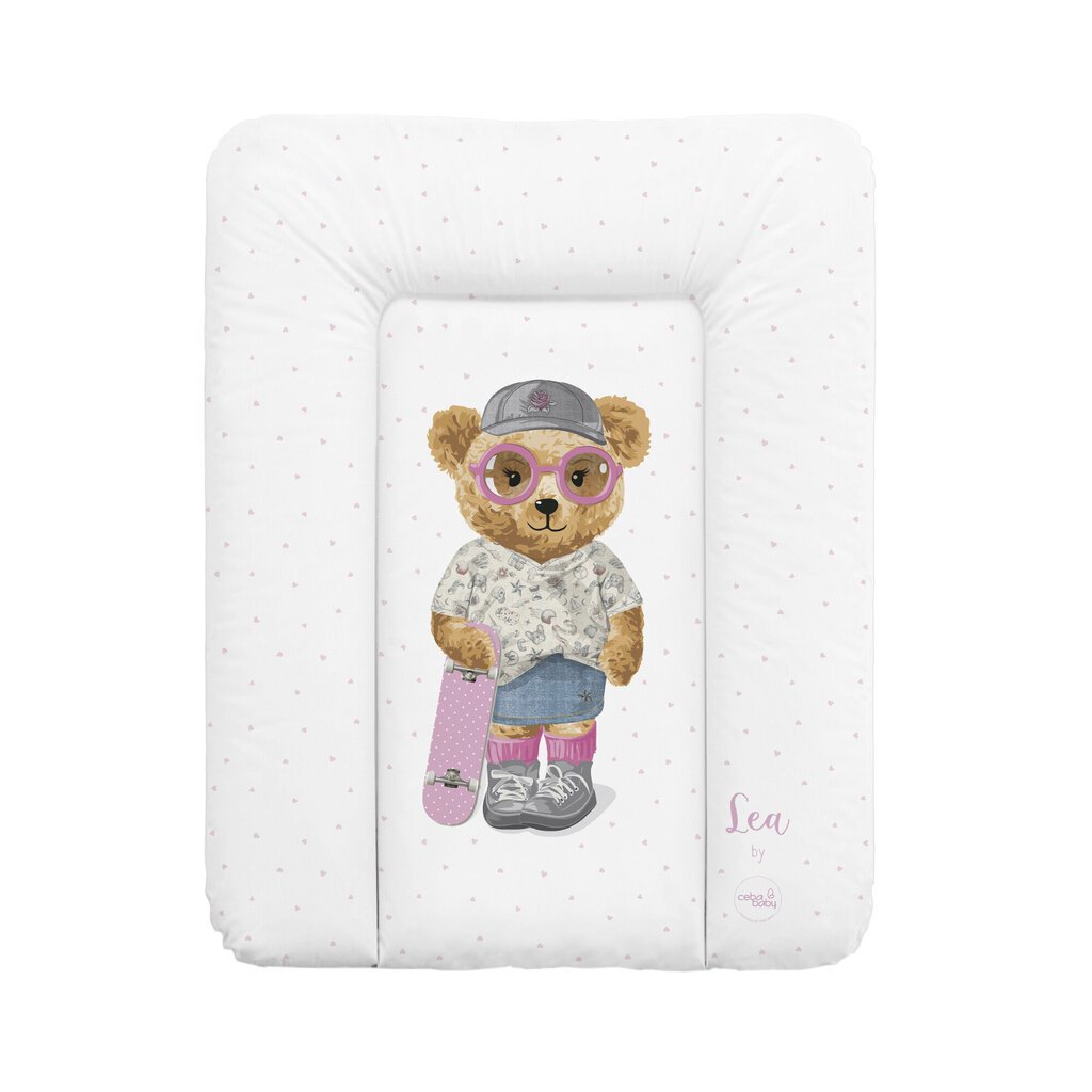 CebaBaby hoitoalusta Fluffy Puffy Stu 70x50cm hinta ja tiedot | Vauvan hoitoalustat ja tekstiilit | hobbyhall.fi