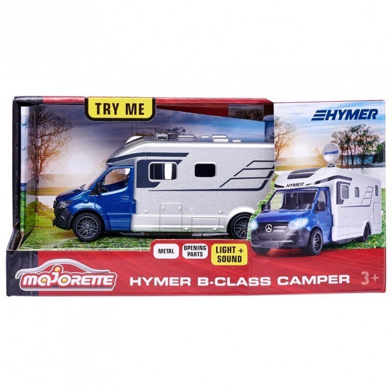 Majorette GS Hymer B, 213773000, 19 cm hinta ja tiedot | Poikien lelut | hobbyhall.fi