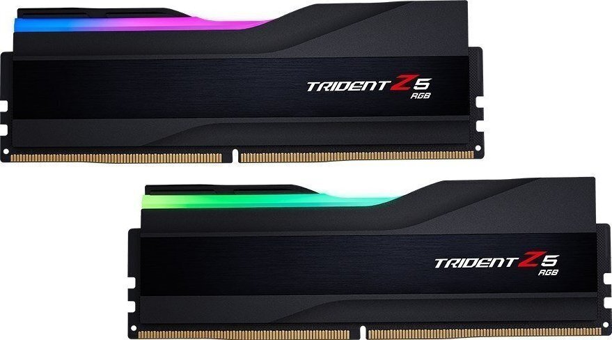 G.Skill Trident Z5 RGB, 64 Gt (2x32 Gt), DDR5, 5600 MHz, CL28, XMP 3.0 hinta ja tiedot | Muisti (RAM) | hobbyhall.fi