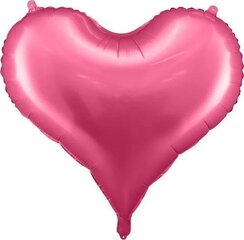 Foliopallo "Heart" 75&64,5cm punainen hinta ja tiedot | Ilmapallot | hobbyhall.fi