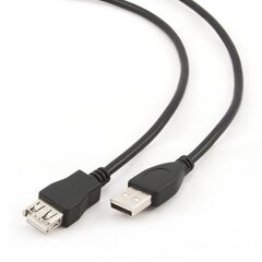 USB 2.0 A-plug A-socket 3m cable Cablexp hinta ja tiedot | Gembird Kodinkoneet ja kodinelektroniikka | hobbyhall.fi