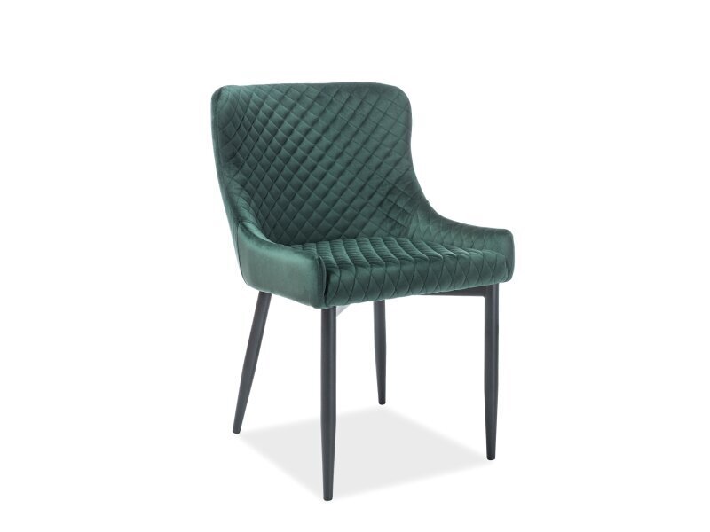4-palkin tuolisarja Signal Meble C122, vihreä hinta ja tiedot | Ruokapöydän tuolit | hobbyhall.fi