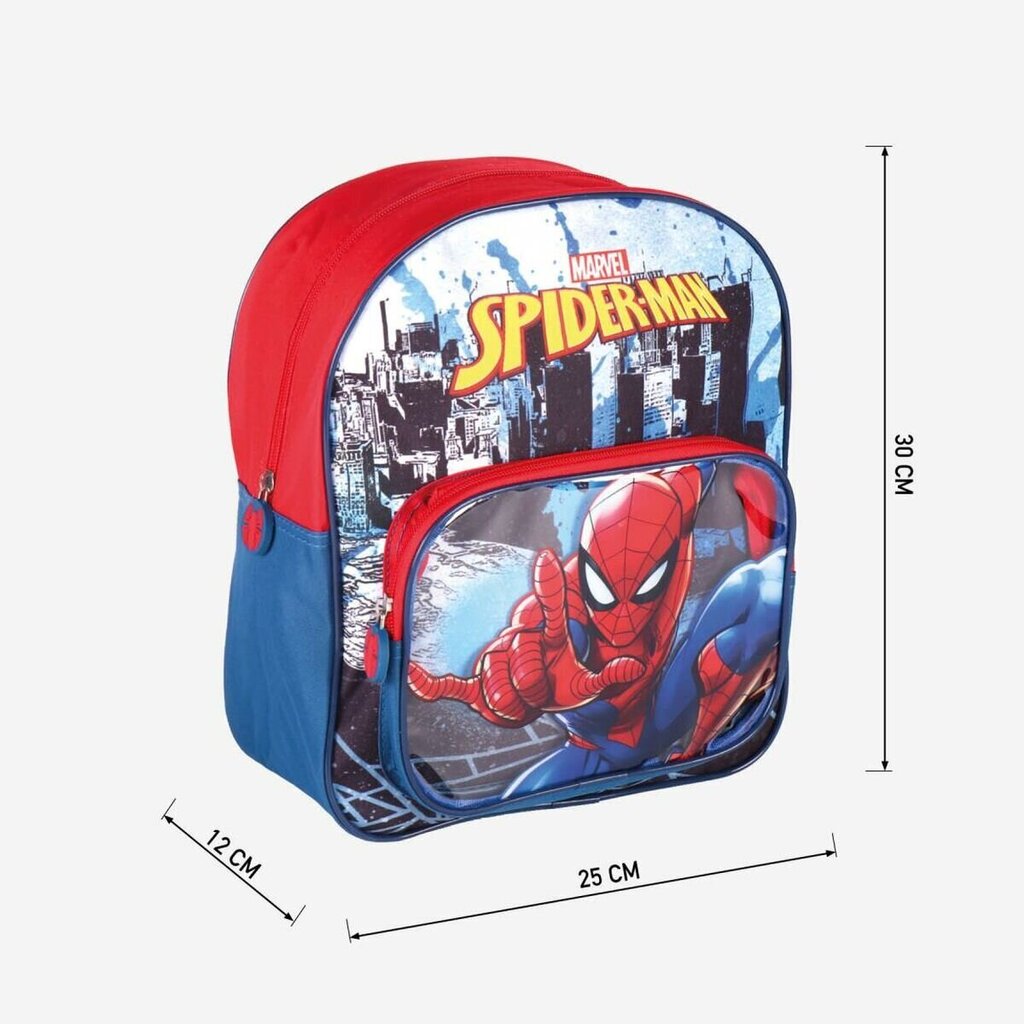 Marvel Spiderman reppu 30cm hinta ja tiedot | Koulureput ja -laukut | hobbyhall.fi