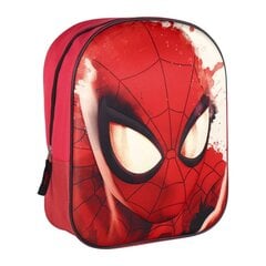 Marvel Spiderman 3D reppu 31cm hinta ja tiedot | Koulureput ja -laukut | hobbyhall.fi