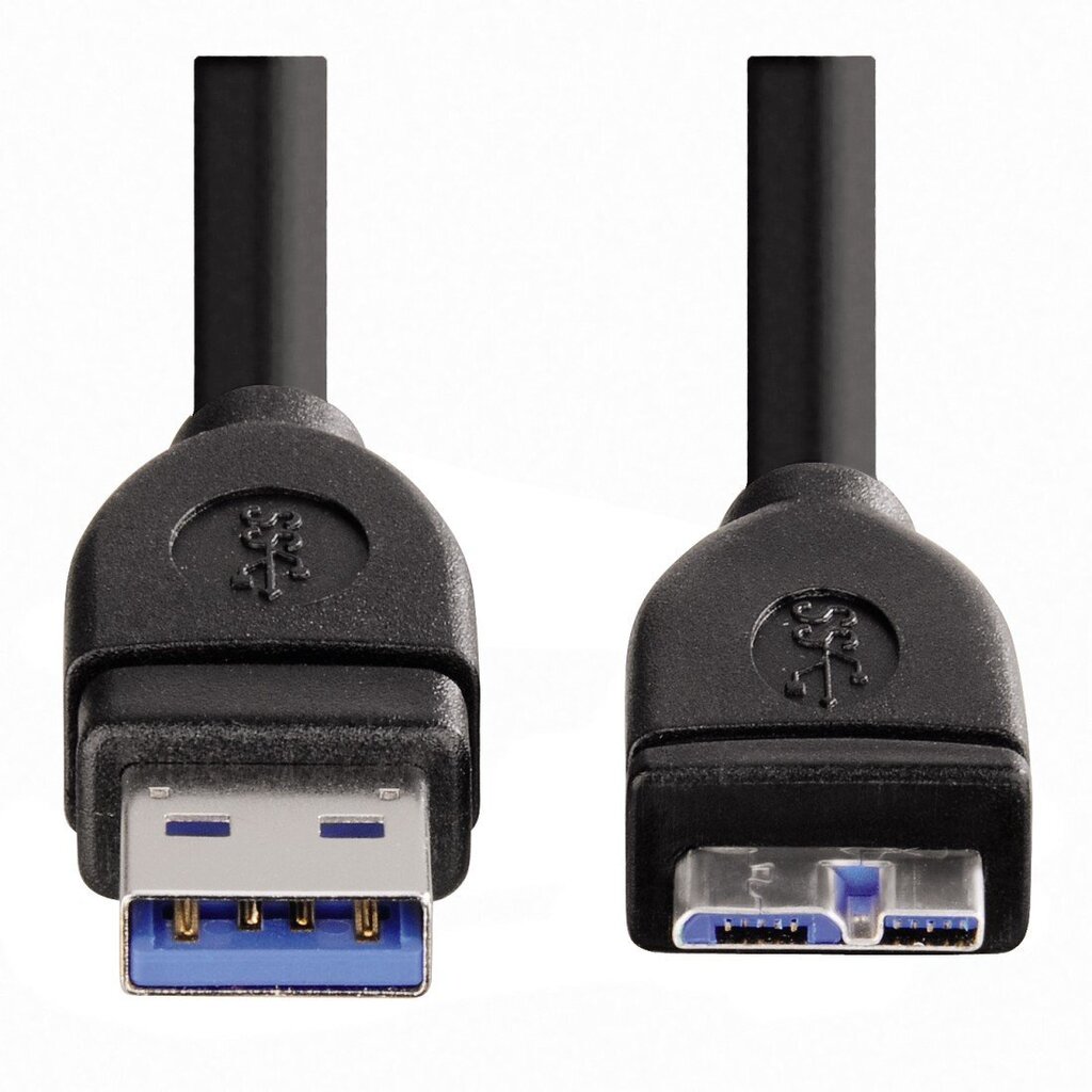 Kaapeli Hama 00053749 USB 3.0 - USB 3.0 Micro B, 0.75m hinta ja tiedot | Kaapelit ja adapterit | hobbyhall.fi