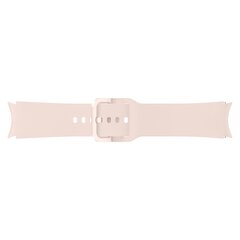 SAMSUNG SPORT BAND PINK GOLD WATCH4/WATCH5 (20MM, S/M) ET-SFR90SZEGEU hinta ja tiedot | Älykellojen ja aktiivisuusrannekkeiden lisätarvikkeet | hobbyhall.fi