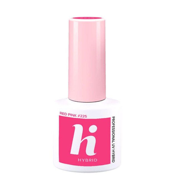 Hi Hybrid 225 -kynsilakka Red Pink 5 ml hinta ja tiedot | Kynsilakat ja kynsienhoitotuotteet | hobbyhall.fi
