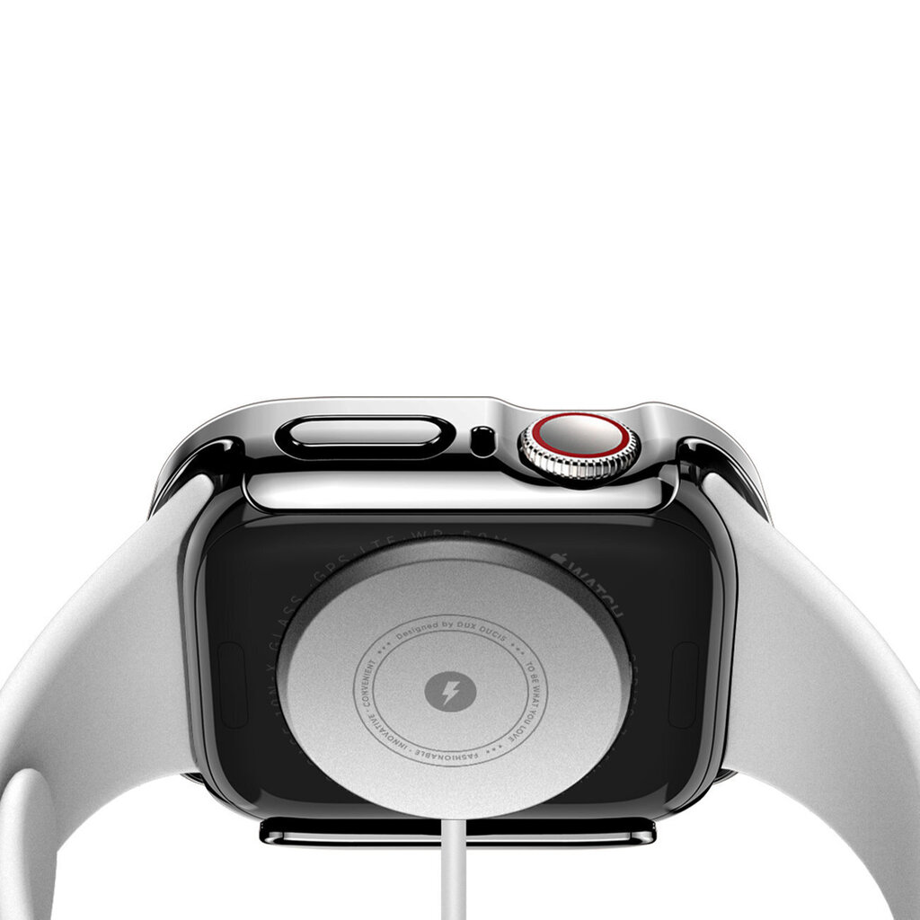Dux Ducis Hamo Apple Watch 7:lle 45mm, musta hinta ja tiedot | Älykellojen ja aktiivisuusrannekkeiden lisätarvikkeet | hobbyhall.fi