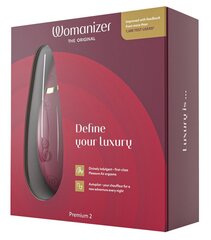 Womanizer Premium 2 Bordeaux hinta ja tiedot | Vibraattorit | hobbyhall.fi