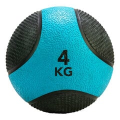Voimaharjoittelupallo Tunturi 4 kg, sininen/musta hinta ja tiedot | Treenipallot | hobbyhall.fi