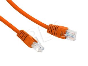 Gembird PP12-0.25M/O Orange patch cord cat. 5E molded strain hinta ja tiedot | Kaapelit ja adapterit | hobbyhall.fi