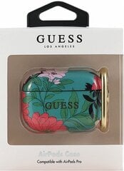 Guess GUACAPTPUBKFLO1 Silikonikotelo Apple Airpods Pro Floral N.1:lle hinta ja tiedot | Kuulokkeiden tarvikkeet | hobbyhall.fi